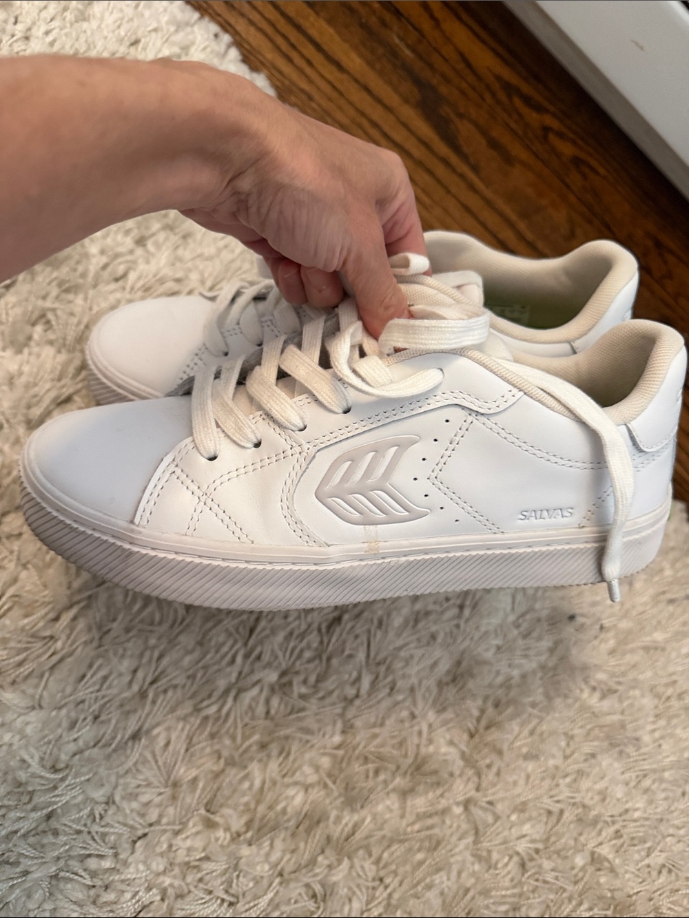 Cariuma SALVAS White Leather Sneaker